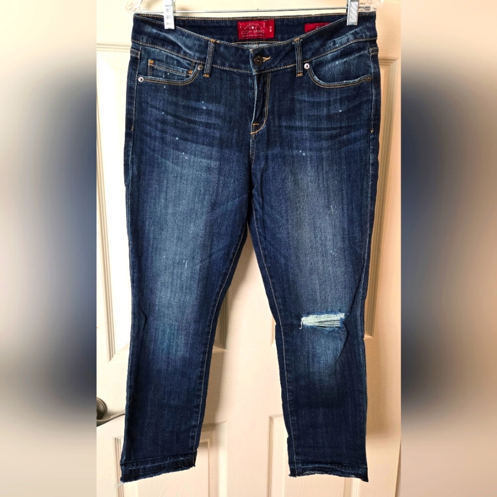 LUCKY BRAND LEYLA CAPRI SIZE 8/29